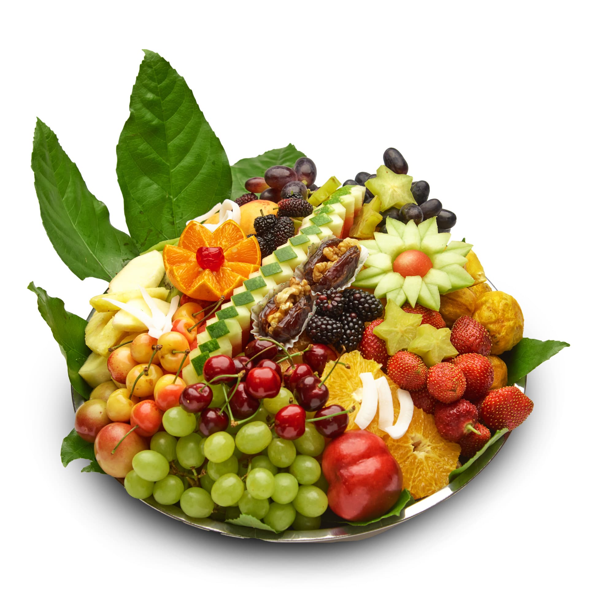 מגש פירות עגול M