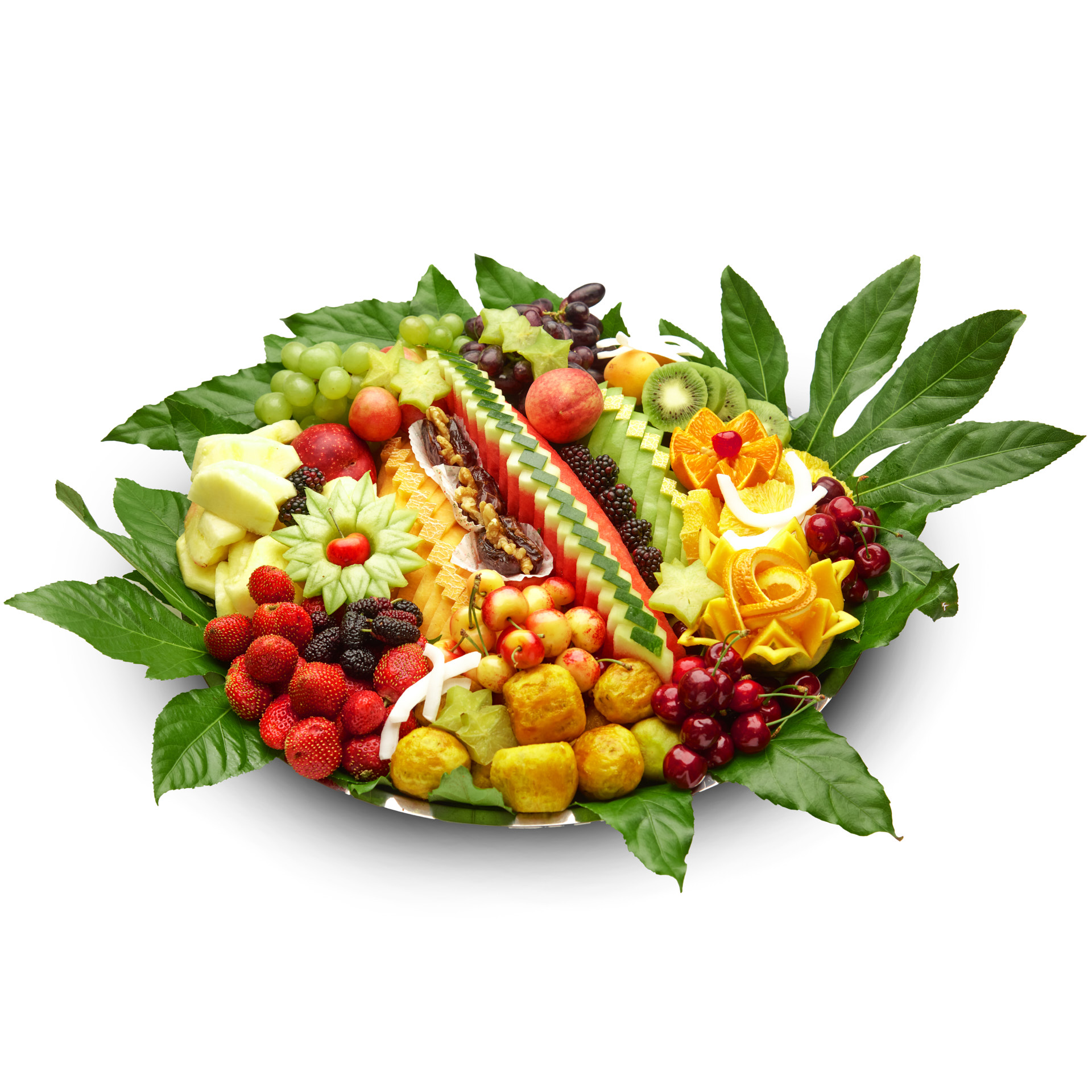 מגש פירות עגול XL